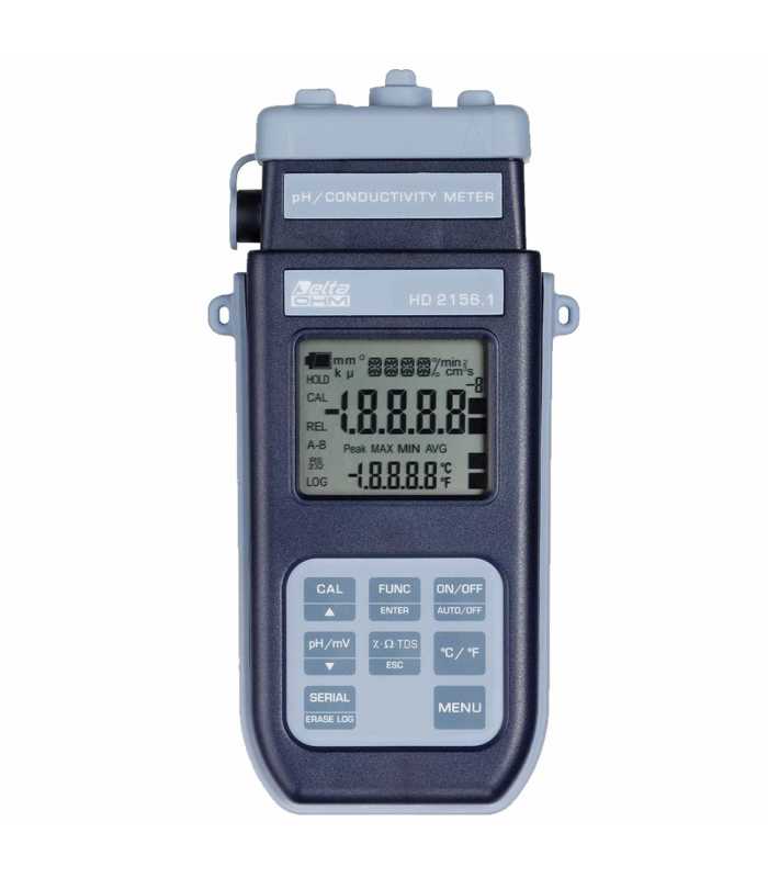 Delta Ohm HD2156 [HD2156.1] pH Meter-Conductivity-Thermometer